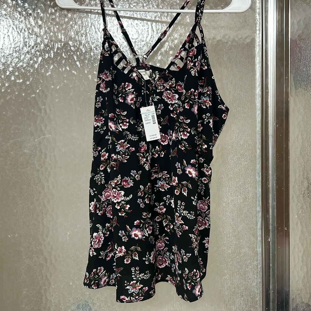 Maurice’s large women’s top, black